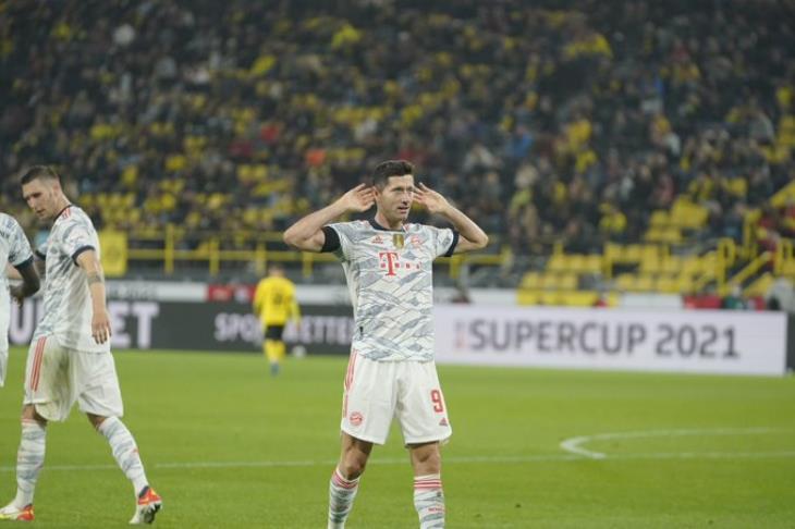 ليفاندوفسكي يُسقط دورتموند ويقود بايرن للقب كأس السوبر الألماني
